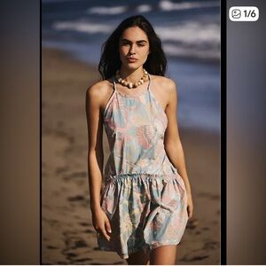 Free People Deserted Island Mini Dress